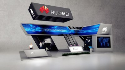 现代企业展厅3D模型下载